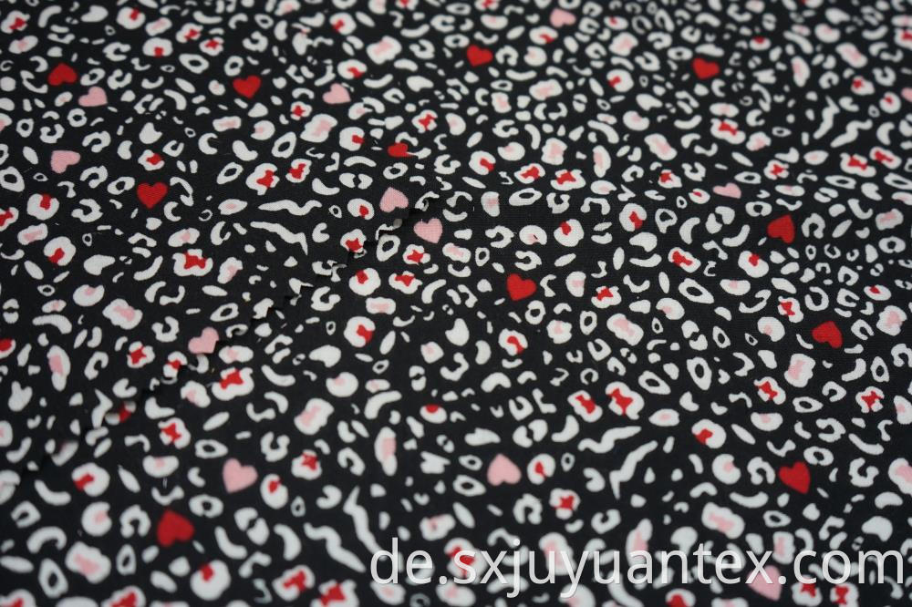 Polyester Spun Yarn Print Fabric